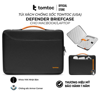 Túi xách chống sốc Tomtoc Spill-Resistant cho Macbook và Laptop 13/14/15/16” - Hàng chính hãng