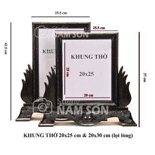 Khung thờ 20x30, 20x25 có chân