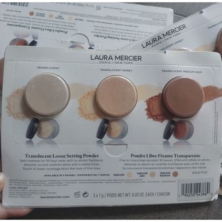Sample 1g Phấn phủ bột kiềm dầu Laura Merci