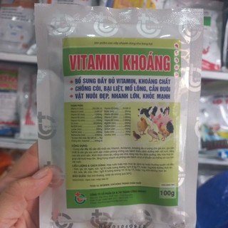 Vitamin khoáng cho vật nuôi