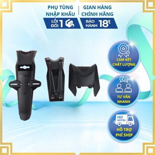 Bộ dè sau biển số 3 món, đuôi dè bản số Satria Fi, Raider Fi