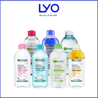  Nước tẩy trang Garnier 400ml màu vàng hồng 