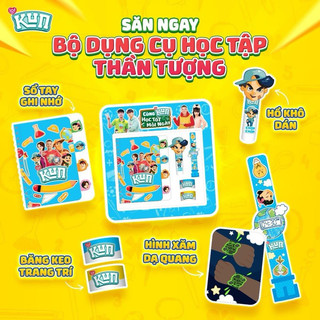 Bộ dụng cụ học tập Thần Tượng Kun