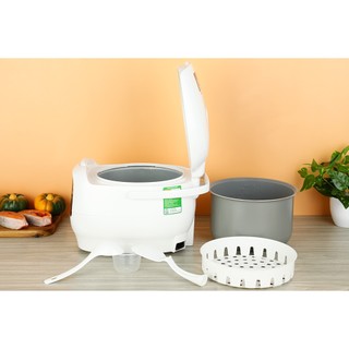 Nồi cơm điện tử Sharp 1.8 lít KS-COM183MV-WH trưng bày