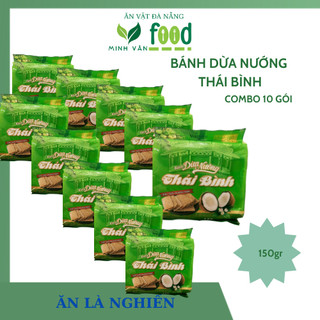 Bánh dừa nướng Thái Bình Gói 150gr_ Đặc sản Quảng Nam