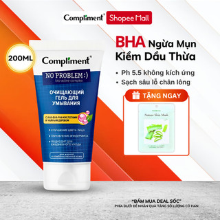 Sữa Rửa Mặt Compliment Ziaja Da Dầu Mụn Dịu Nhẹ Ngừa Mụn Kiềm Dầu Hiệu Quả 200ml