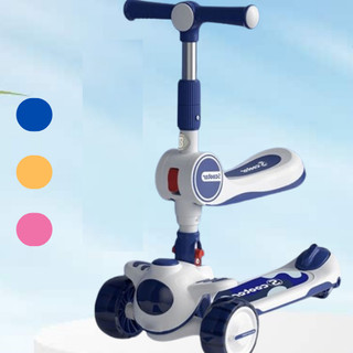 Xe trượt Scooter 2 trong 1 kết hợp chòi chân 3 bánh an toàn