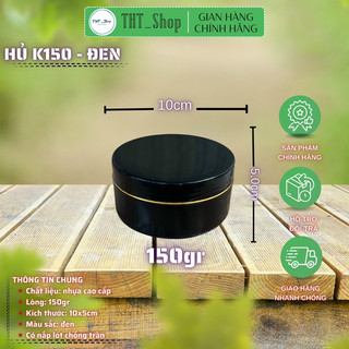 Hủ 200gr lòng cạn (đựng được 150gr kem)
