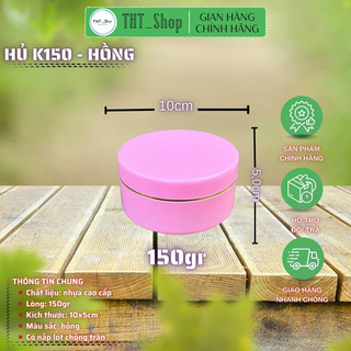 Hủ 200gr lòng cạn (đựng được 150gr kem)