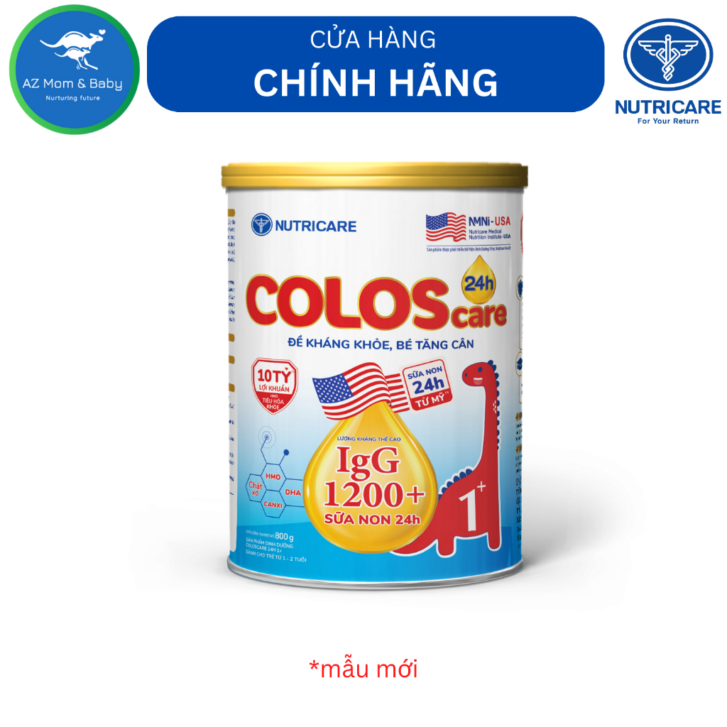 Sữa bột Nutricare ColosCare 1+ 800g