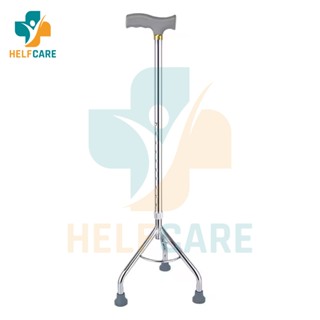 Gậy Chống, Gậy Tập Đi 3 Chân HelpCare Chính Hãng Bằng Hợp Kim Nhôm Cao Cấp Dành Cho Người Già