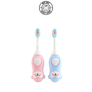 Bàn chải đánh răng cho bé Children Soft hình khỉ - Lông tơ mềm cho bé