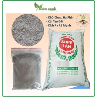 (1kg) Lân xanh dùng bón gốc, ủ phân, trộn đất trồng cây, giúp kích rễ, bộ lá xanh dày