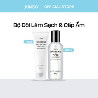 Bộ Đôi Làm Sạch Sâu và Cấp Ẩm Jumiso / 120g & 140ml
