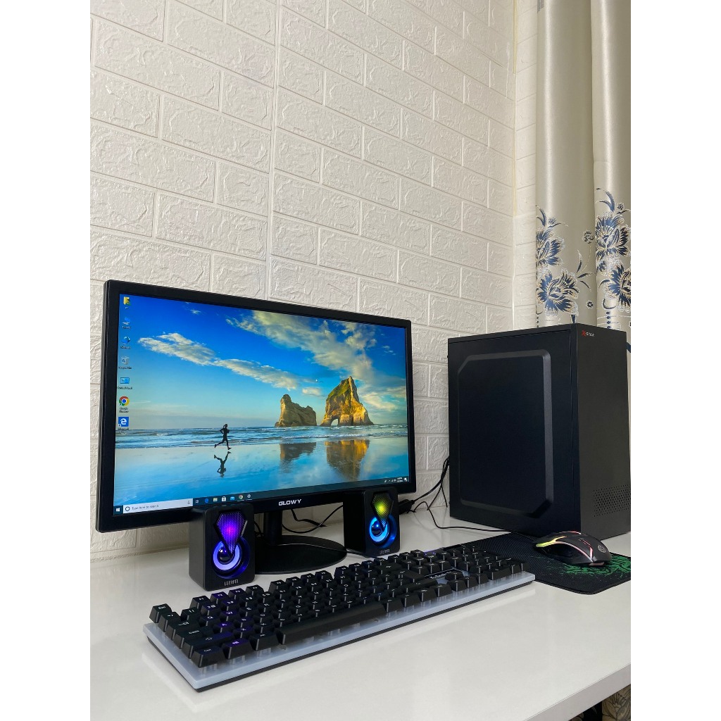 Bộ Máy Tính Văn Phòng PC i3,i5,i7 ram 8G 16G SSD 128G Dùng Mượt Mọi Tác Vụ Cơ Bản Có Cài Sẵn Win Và Office - BH 3 năm