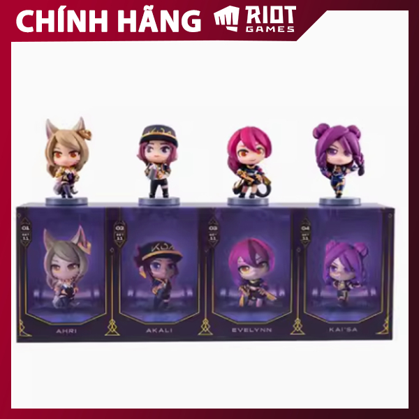 Mô hình Chibi KDA [CHÍNH HÃNG RIOT GAME] - LOL Figure - Shopmohinh.com