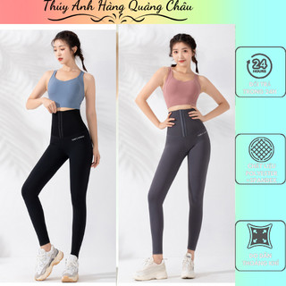 Quần Tập Yoga -Gym Lưng Cao Thời Trang Năng Động có khoá gen bụng co giãn 4D loại 1 túi xịn siêu hàng quảng châu(QT13)