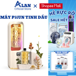 Máy Xông Tinh Dầu METIS Xịt Thơm Phòng Tự Động, Khuếch Tán 5 Chế Độ Xông Hương Nước Hoa