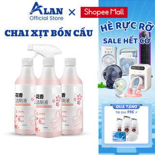 Chai xịt tẩy rửa bồn cầu METIS hương hoa anh đào xịt vệ sinh nhà vệ sinh đa năng siêu sạch khử khuẩn