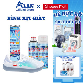 Bình xịt thơm giày METIS Nhật Bản 260ml bình xịt khử mùi hôi chân kháng khuẩn giày dép