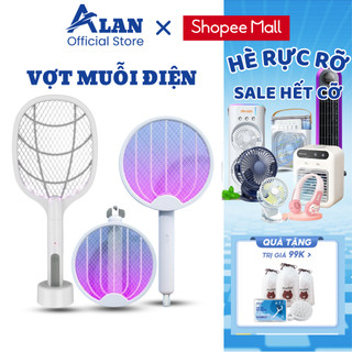Vợt muỗi gấp dọn kiêm đèn bắt muỗi 2in1 METIS vợt muỗi thông minh đa năng an toàn khi sử dụng