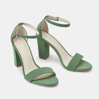 Giày Sandal Nữ 9cm Thời Trang JUNO Gót Vuông Quai Ngang SD09070
