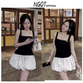 Váy cúp ngực, váy hai dây NGỌT OFFICIAL, váy hai dây đi chơi, đi tiệc sang chảnh