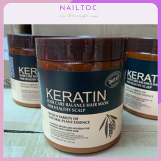 Hấp Dầu Keratin Brazil Nut 1000ml Chăm Sóc Và Dưỡng Ẩm Tóc Mùi Thơm Nhẹ Nâu & Tím