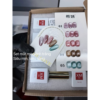 Set sơn gel mắt mèo ánh trăng cao cấp siêu sáng, siêu mịn