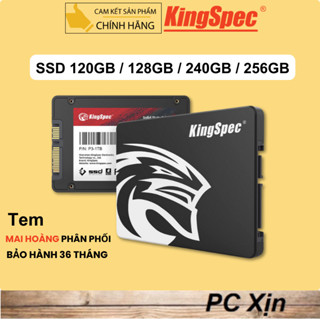 Ổ Cứng SSD Kingspec 120GB / 128GB / 240GB  2.5 Sata III (Mai Hoàng PP)