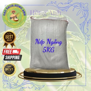 Nếp sáp ngỗng dẻo xôi nếp long an