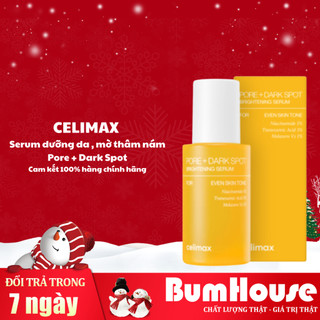 Serum dưỡng trắng Celimax Pore Dark Spot Brightening Serum 30ml