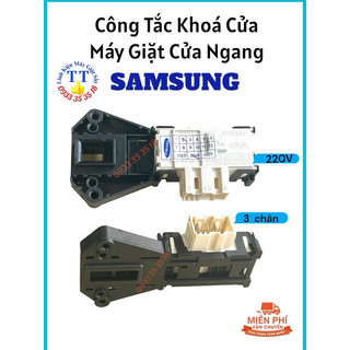 Công tắc lock khoá cửa máy giặt  SAMSUNG chính hãng
