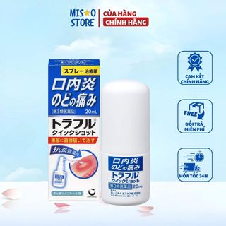 Xịt nhiệt miệng Traful Nhật Bản - Lọ 20ml
