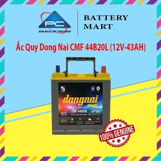 Bình ắc quy 12v-43ah, ắc quy dong nai cmf 44b20l/r