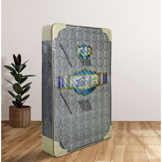 Đệm Bông Ép Kim Cương Four D Chần Mix Foam Gấp 2 Mảnh. Bông Xanh Nano Kháng Khuẩn.