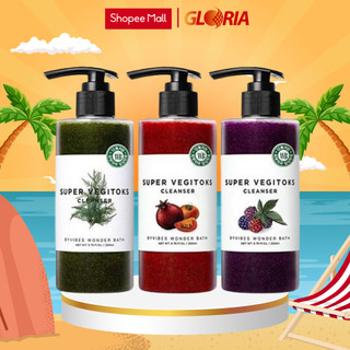 Sữa Rửa Mặt Byvibes Wonder Bath Super Vegitoks Cleanser 300ml chiết xuất rau củ