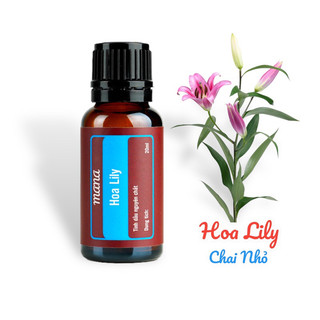 Tinh đầu mana mùi Hoa Lily chai nhỏ, thơm nhẹ nhàng, thoang thoảng