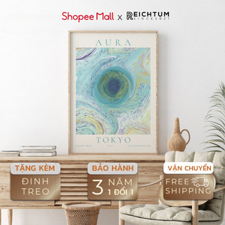 Tranh treo tường canvas cao cấp SET1 của REICHTUM - Phòng khách/ Nhà ngủ/ Decor/ Chất vải canvas
