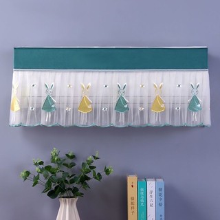 Vải rèm bọc điều hoà che tránh gió thổi trực tiếp chống bụi bẩn, tấm che bụi bọc điều hòa