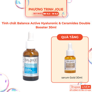  Tinh chất Balance Active Hyaluronic & Ceramides Double Booster 30ml