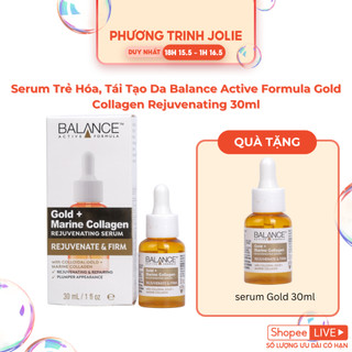  Serum Trẻ Hóa, Tái Tạo Da Balance Active Formula Gold Collagen Rejuvenating 30ml