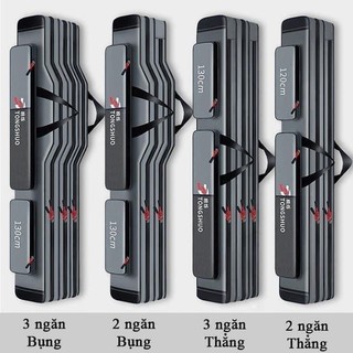  Bao đựng cần  câu xám Tongshou 2 ngăn 3 ngăn. túi đựng cần câu 2 ngăn 3 ngăn dáng thẳng và bụng 