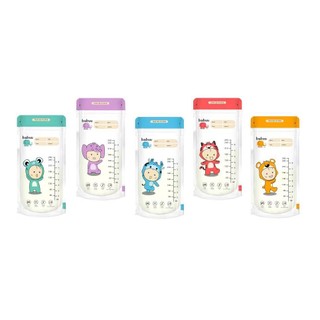 Hộp 50 túi trữ sữa Nhật Bản 250ml Babuu Không Vòi tiện lợi cho mẹ