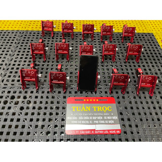 Kẹp điện thoại cnc gắn xe điện xe máy