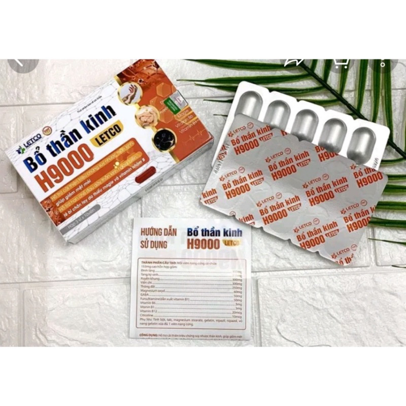 BỔ THẦN KINH H9000 LETCO