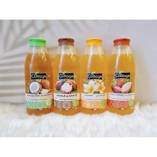 [Hàng Pháp-MẪU MỚI] Sữa tắm tinh dầu Cottage hương hoa 560ml.
