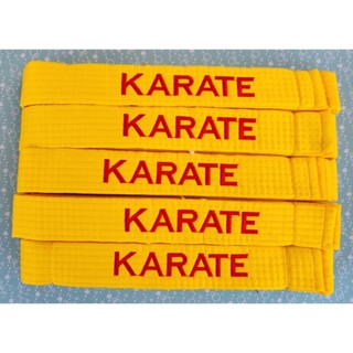 Đai Màu Thêu KARATE Đủ Màu