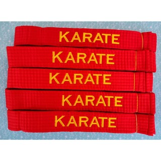 Đai Màu Thêu KARATE Đủ Màu