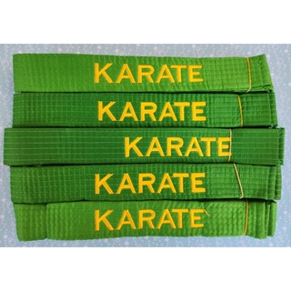 Đai Màu Thêu KARATE Đủ Màu